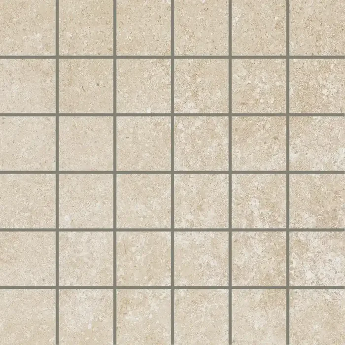 Saime Avalon Blanc Silk Mosaik 5×5 7690200 30x30cm rektifiziert 9mm