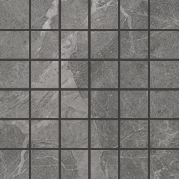 Saime Cave Baltic Grey Lucido Mosaik 7601904 30x30cm 9mm