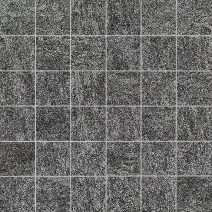 Saime Luserna Nero Naturale Mosaik 7669091 30x30cm 9mm