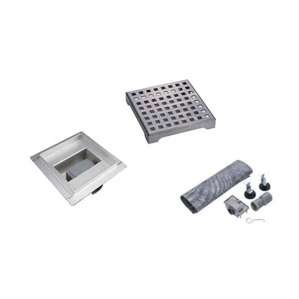 Sanotechnik Bodensiphon chrom