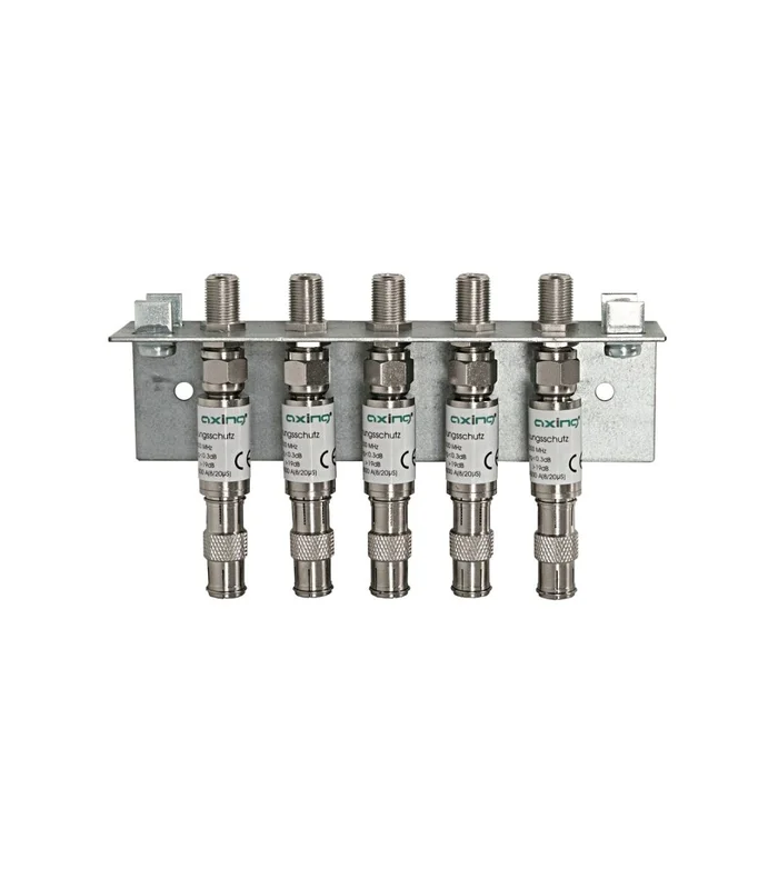 SAT Erdungswinkel mit Überspannungsschutz 5xF, QEW 5-10