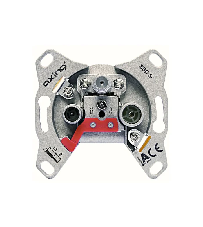 SAT Stichdose 3Loch ,Radio/TV/SAT, ClassA, 7dB,o.R.,SSD 5-07