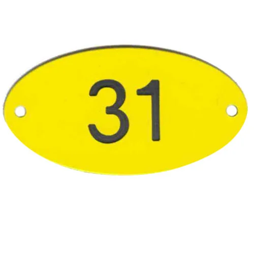 Schild aus Kunststoff