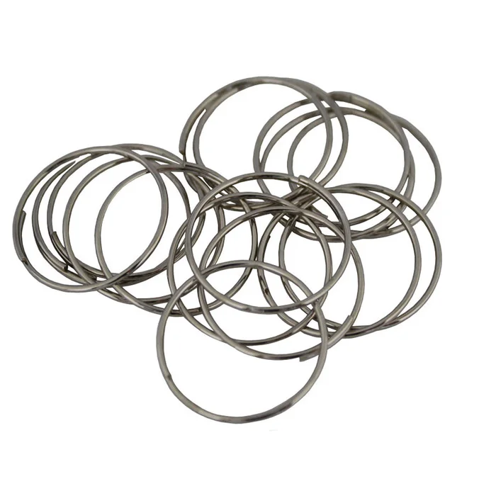Schlüsselringe (Stahldrahtringe) zum einfachen Zusammenhalten von Schlüsseln , 250 Stück