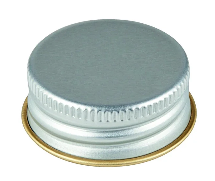 Schraubdeckel Flaschen Ø 31mm 125/250/500 ml 10St. (silber)