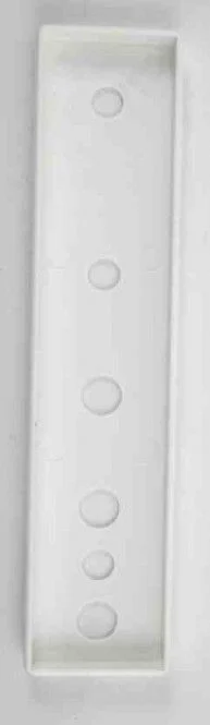 Schüring m-tec Unterlegplatte 2529631 3 mm weiß