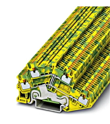 Schutzleiter-Doppelstockklemme PTTBS 1,5/S-PE