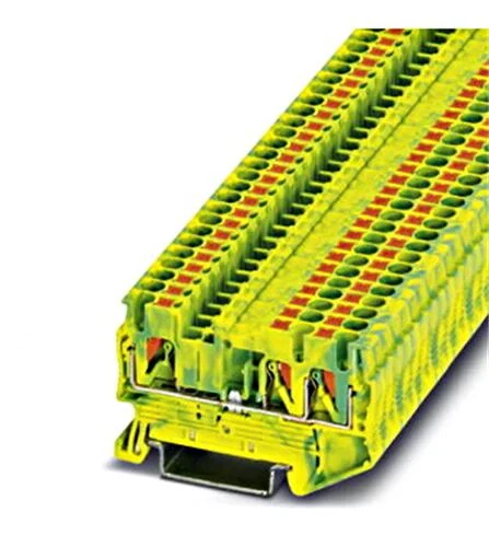 Schutzleiter-Reihenklemme PT 2,5-TWIN-PE