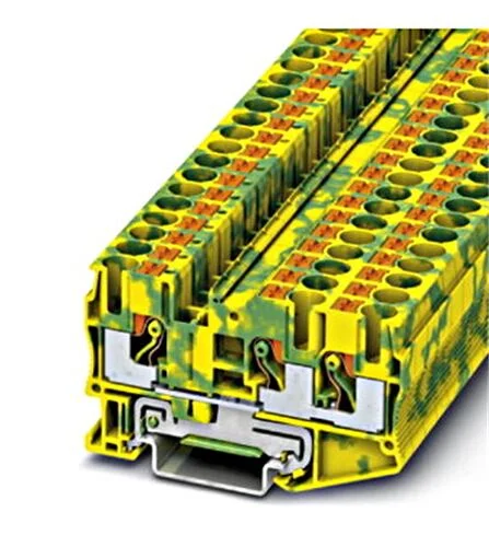 Schutzleiter-Reihenklemme PT 6-TWIN-PE