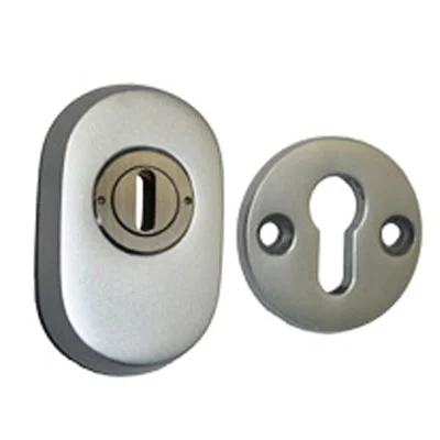 Schutzrosette mit Stahlgewindekernziehschutz für Holztüre