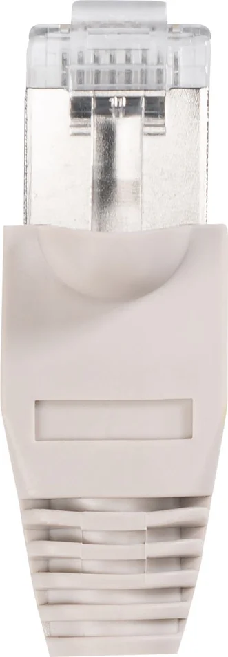 SCHWAIGER CAT 6 Netzwerkstecker, Grau/Silber, 4 Stück