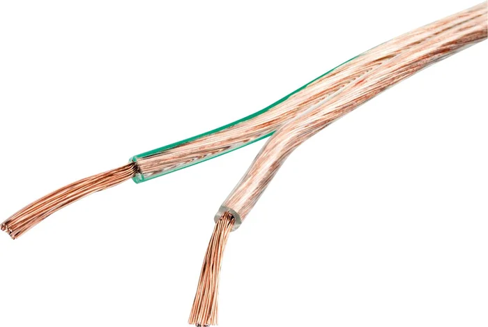 SCHWAIGER Lautsprecherkabel (2 x 1,5 mm²), 10 m, Transparent