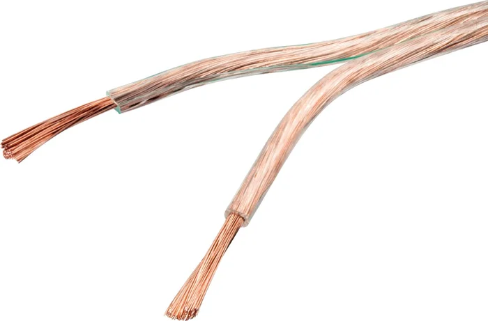 SCHWAIGER Lautsprecherkabel (2 x 2,5 mm²), 10 m, Transparent