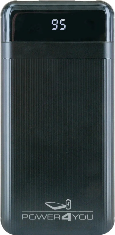 SCHWAIGER Powerbank 10000 mAh, Schwarz