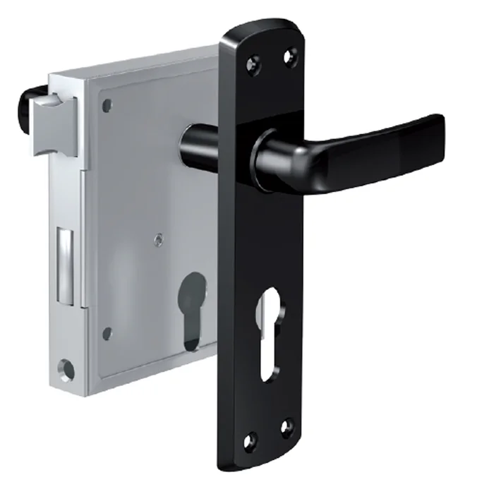 SDS 130 Stumpfdrückerschloss, mit schließender Falle