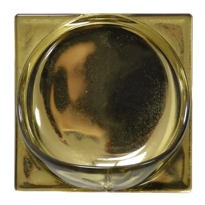 Seifenschale Schwammschale Ecas E2504 Galassia Glas rauch 20×20 cm