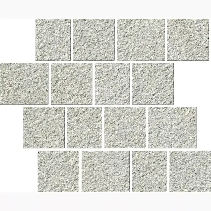 Serenissima Eclettica Argento Rock Mosaik Pave 1081798 30x30cm rektifiziert