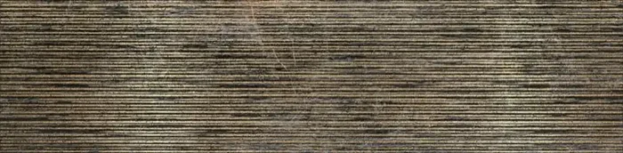 Serenissima Fossil Lines Gold Bruno Rek Glasiert Dekorfliese 30×120 R10 Art.-Nr. 1069626