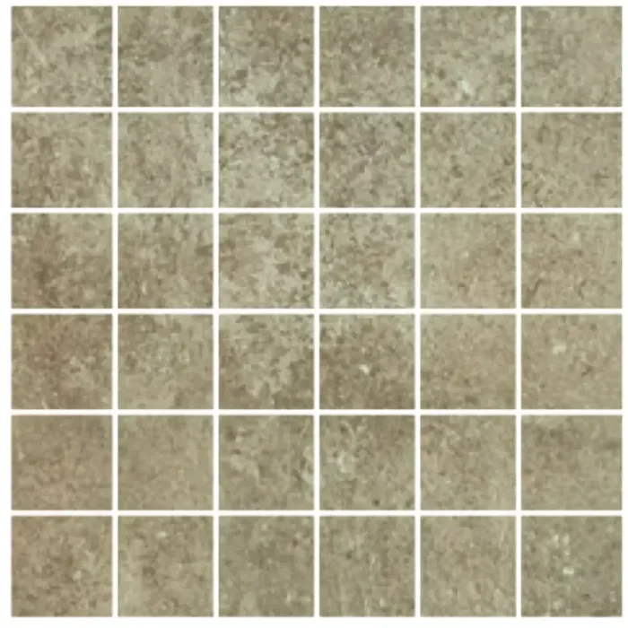 Serenissima Promenade Tan Naturale Mosaik 5×5 1070680 30x30cm rektifiziert