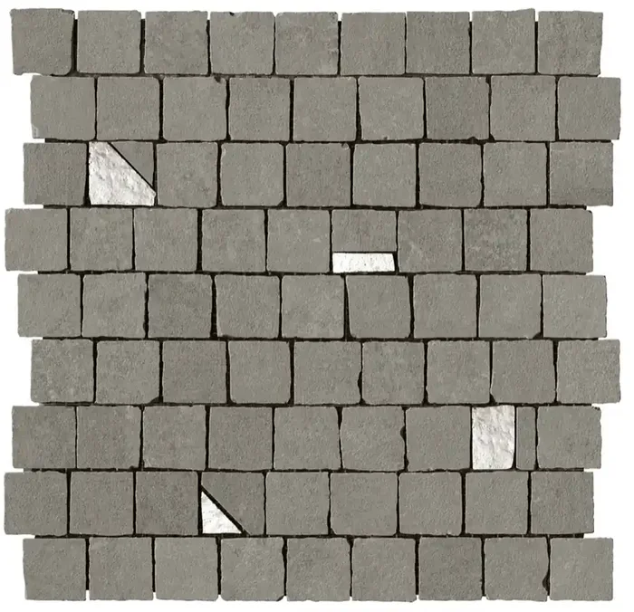 Serenissima Studio 50 Random Peltro Rekt. Glasiert Mosaikfliese 30×30 R10/B Art.-Nr. 1069312