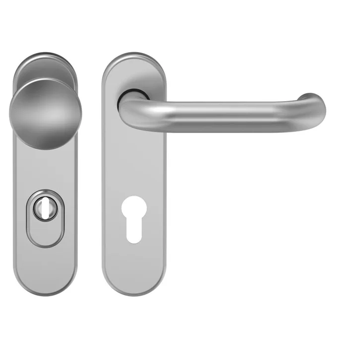 Sicherheits-Kurzbeschlag FH mit Kernziehschutz