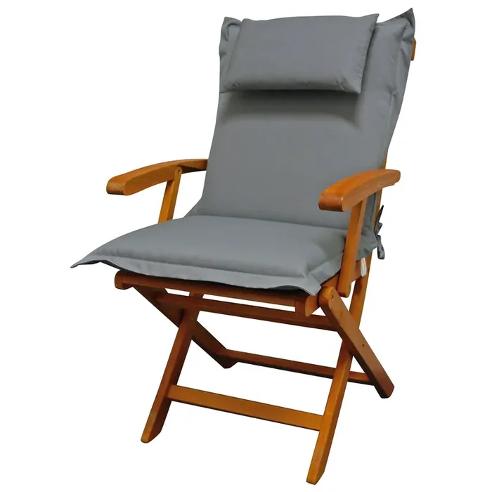 Sitzauflage Niederlehner indoba Premium extra dick Grau