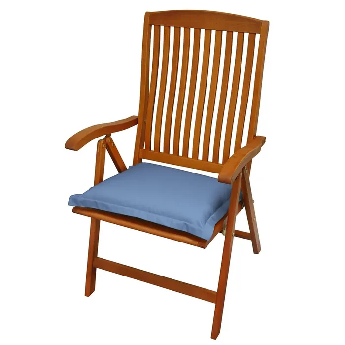 Sitzkissen indoba Premium extra dick Blau