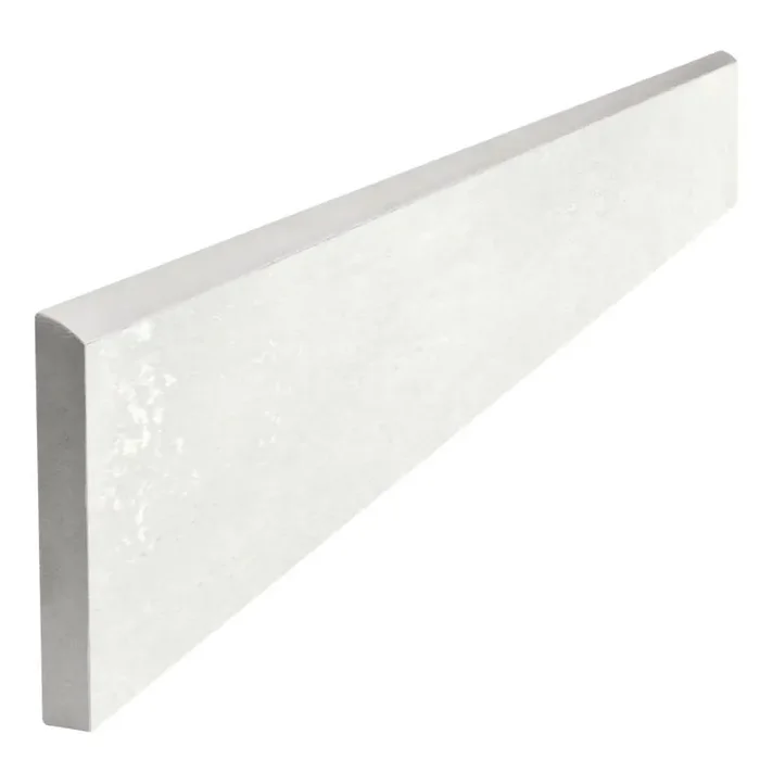 Sockel Ferrocemento 7 x 60 cm Bianco natur