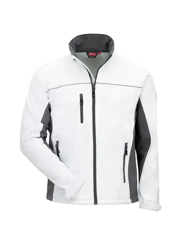 Softshelljacke Motion weiß / grau S