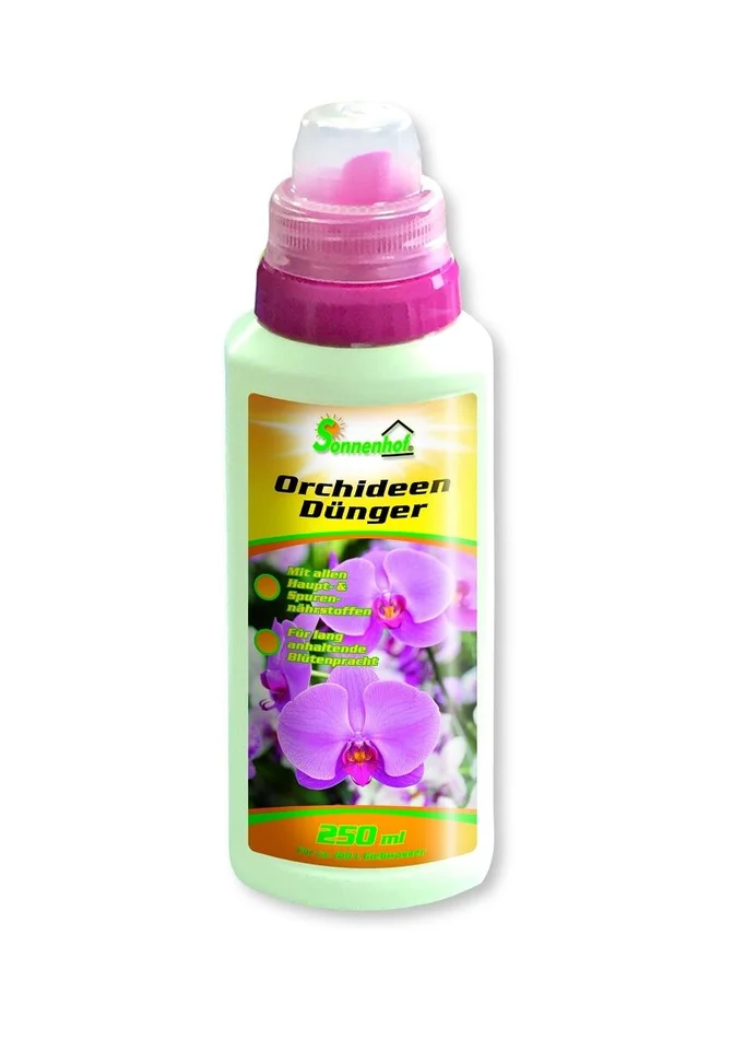 Sonnenhof Orchideendünger, 250 ml