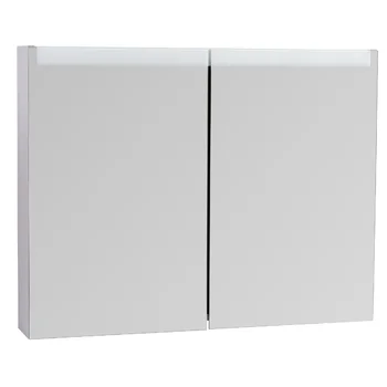 Spiegelschrank Ariella x90 mit LED-Beleuchtung Weiß Alterna