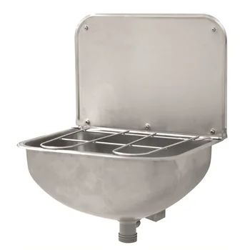 Spritzschutz aus Edelstahl Alterna mit Spritzschutz und Überkopfablauf