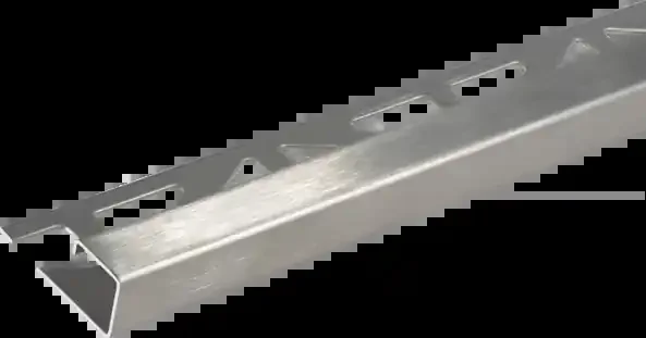 Squareline Quadratprofil Silber Feinschliff 250cm