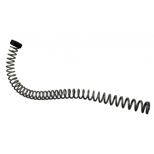 Stahlfeder, plastifiziert grau