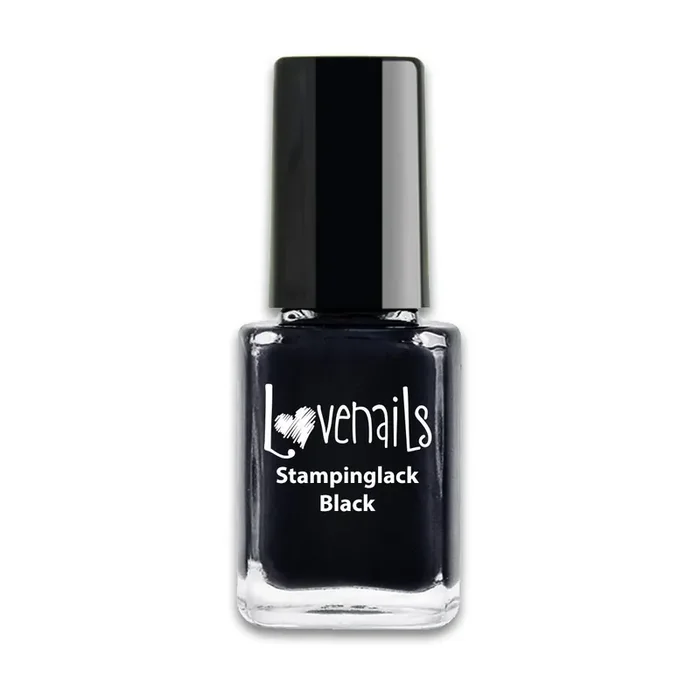 Stamping Lack Black 12ml