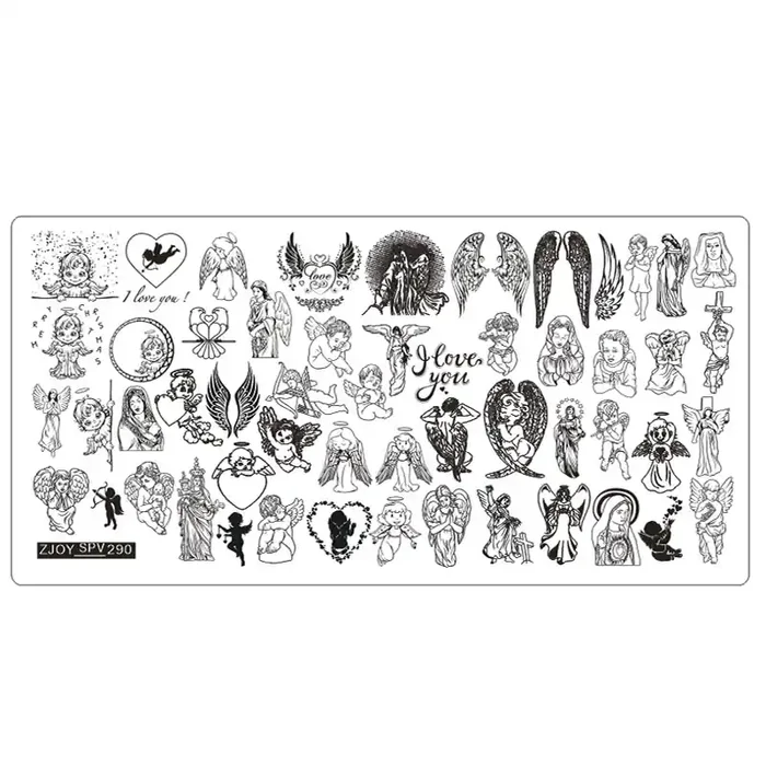 Stamping Schablone SPV-290 Engel