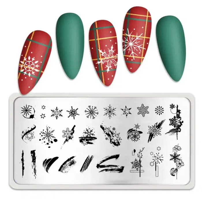 Stamping Schablone Xmas 28