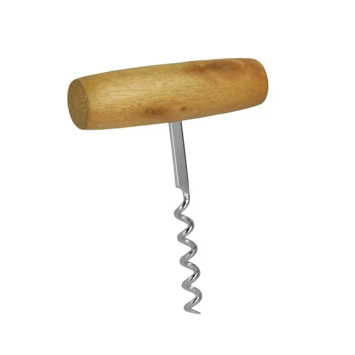 Stangenkorkenzieher mit Holzgriff