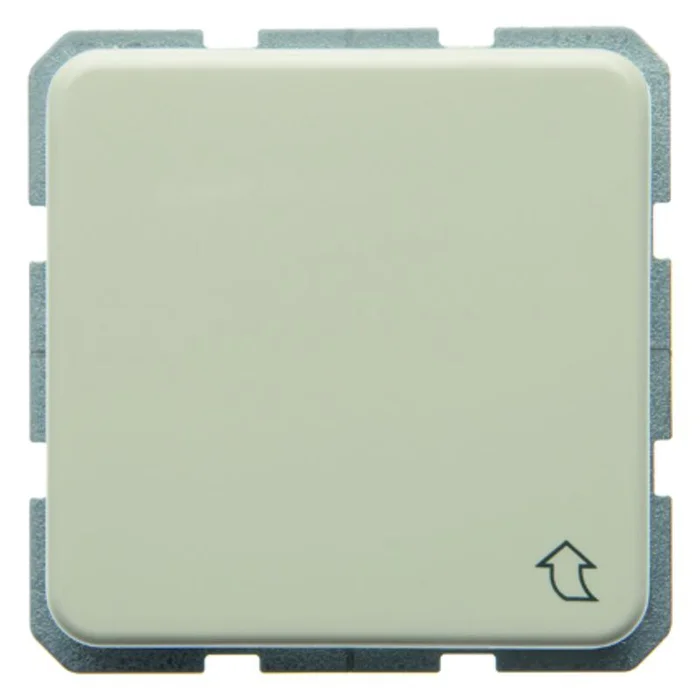 Steckdose SCHUKO mit Klappdeckel wg Up I P44 weiß glänzend