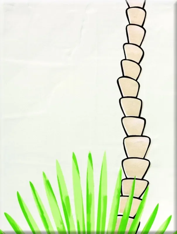 Steuler Bongobongo! Palmenstamm Fächerka Wandfliese 25×33 Art.-Nr. 34073