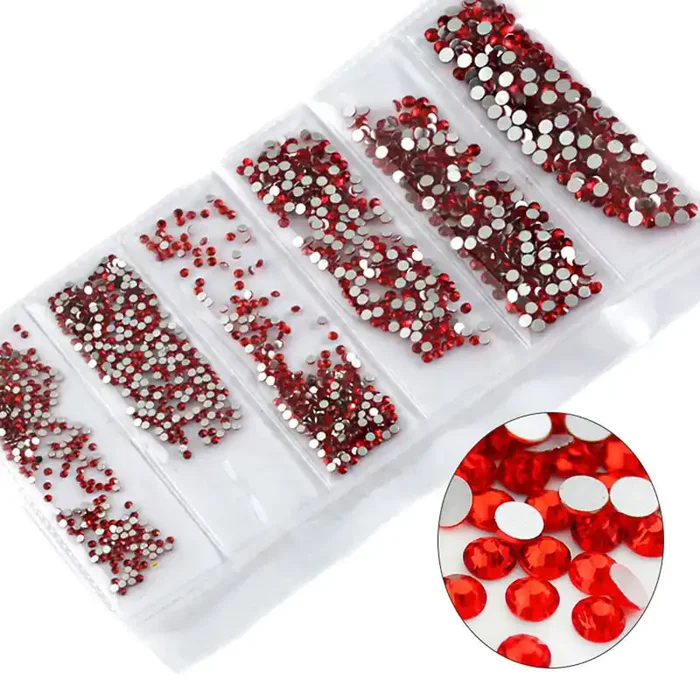 Strass Mix Siam Red