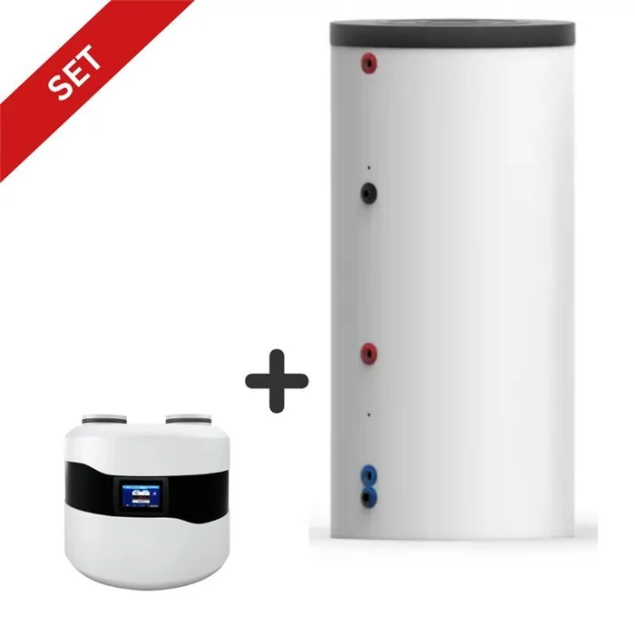 Sunex Wärmepumpenset Gelbi Plus 4,7 kW inkl. 400 L Speicher