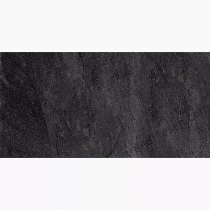 Super Hard Keramik 3 cm Slate Black 000251RET natur 40x80cm rektifiziert 30mm
