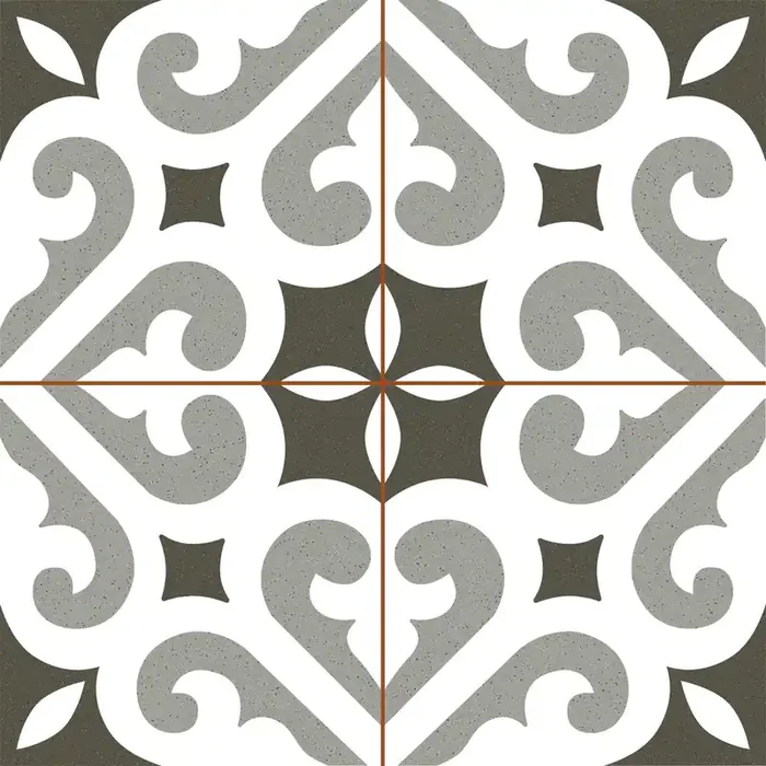 Tallinn Thornbury Steinzeug glasiert, matt rektifiziert 45x45x1