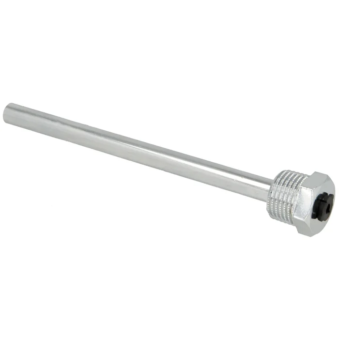 Tauchhülse, 150 mm, TH/TRB150, Messing verchromt, Øinnen:8mm