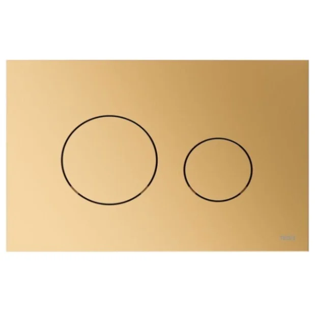TECE Loop WC-Spülknopf aus metallischem Messing
