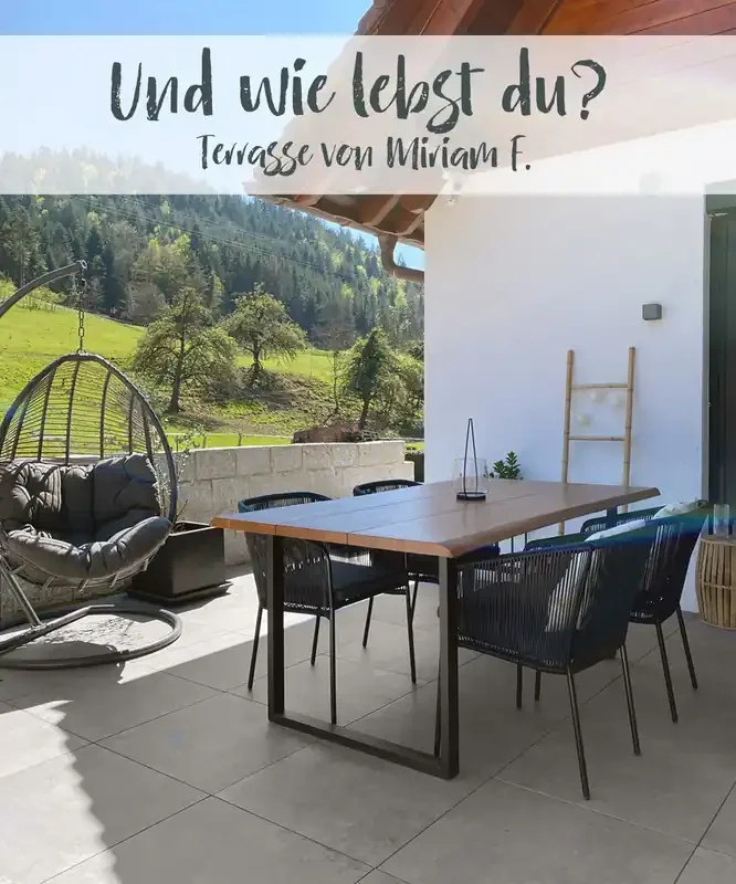 Terrassenplatte 2cm Glasgow Grau 60x60cm Rektifiziert