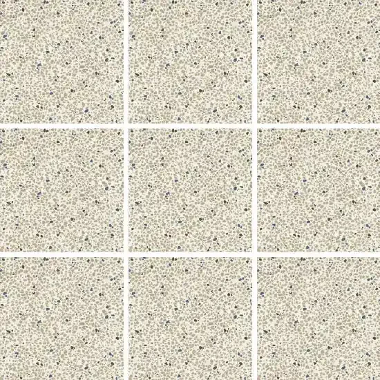 Terrazzo-Optik Fliesen – Cementine Retro Color matt 20×20 Bianco