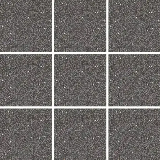 Terrazzo-Optik Fliesen- Cementine Retro Color matt 20×20 Nero