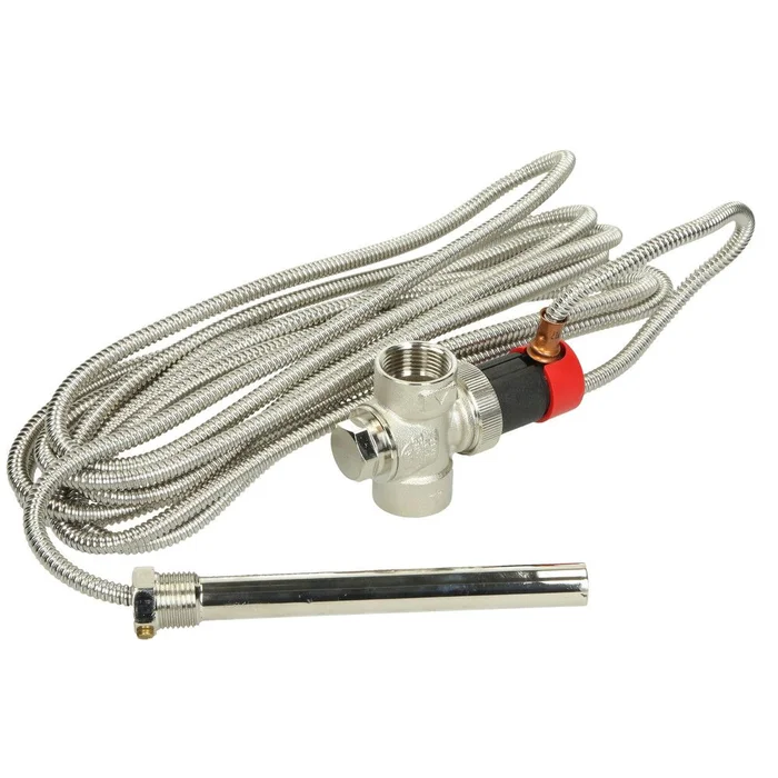 Thermische Ablaufsicherung 3/4 Zoll mit 5 m Kapillarrohr
